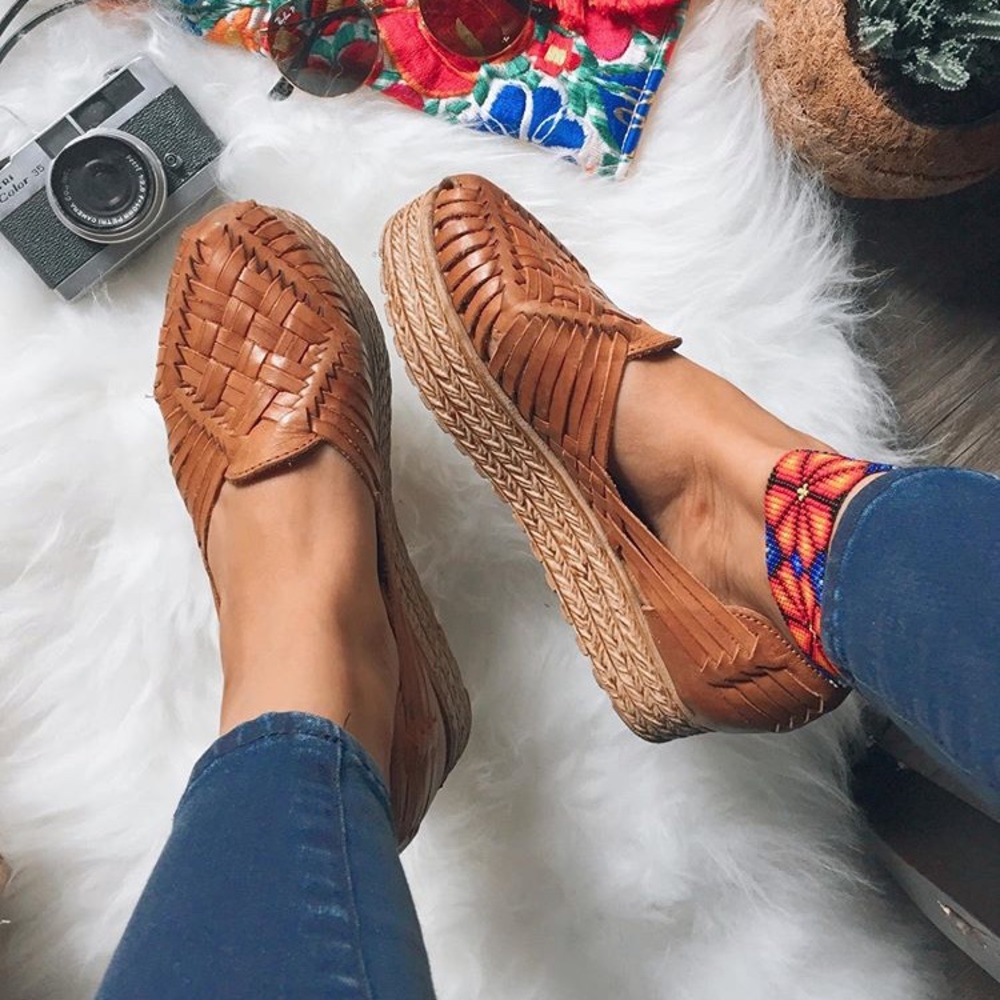 Women’s handmade in Mexico huaraches